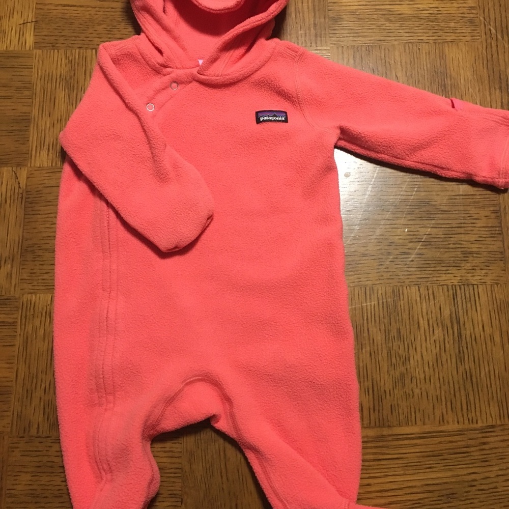 COPY - Patagonia Infant Micro Fleece D Bunting